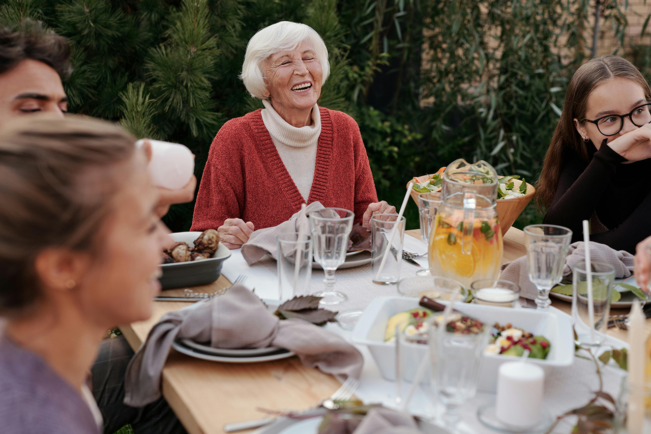 Family using the science longevity with health and nutrition